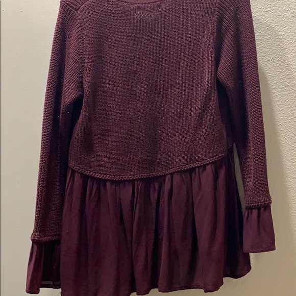 Altar’d State sweater - eggplant/maroon - Picture 2 of 3